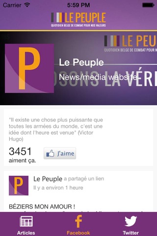 Le Peuple screenshot 2