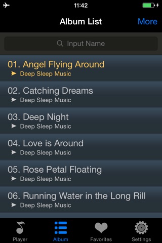 sleep melodies relax music app screenshot 3