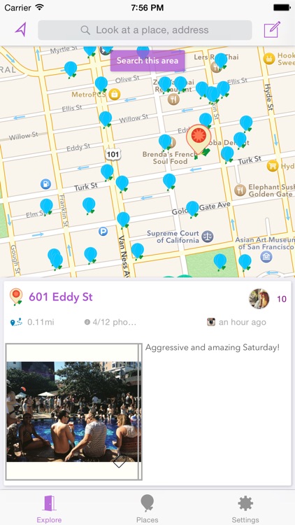 Ficus: Real-time Local Social News, Events and Places