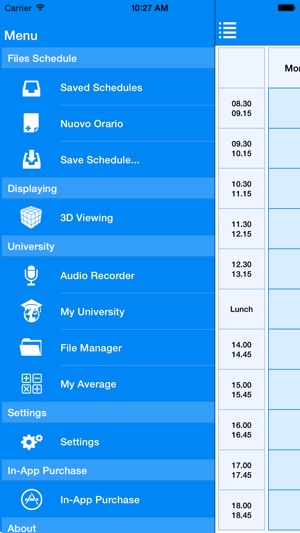 Class Schedule