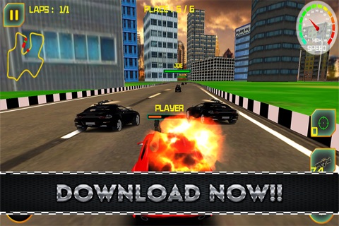 Adrenaline Combat Racing - Real Police Rivals screenshot 2