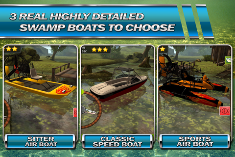 Jet Boat Outback Race Real 3D Speed Driving and Parking Racing Game screenshot 2