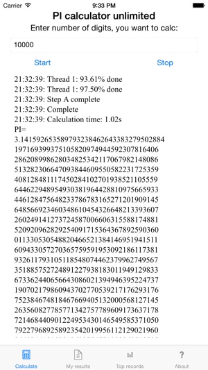 Calculation of PI Unlimited(圖2)-速報App