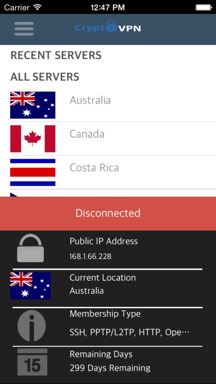 CryptoVPN Free VPN screenshot-3