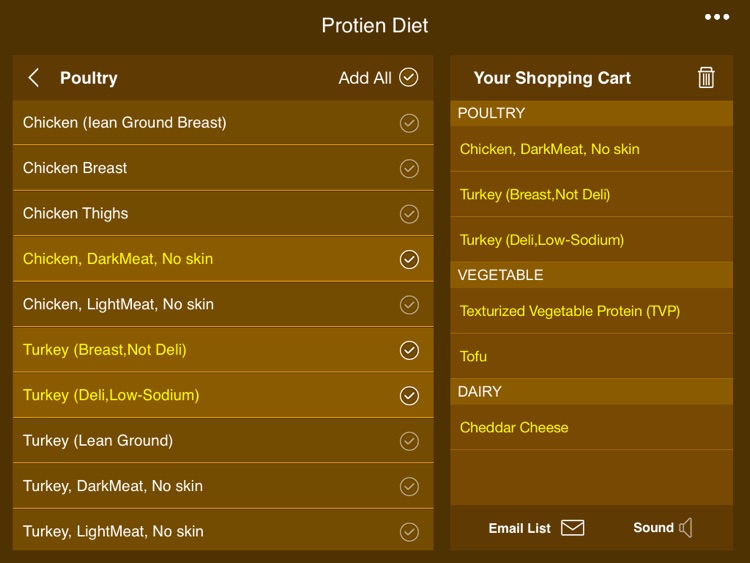 Protein Diet Grocery List HD: A Perfect High Protein Diet Foods Shopping List