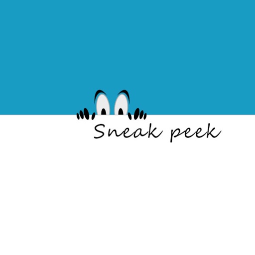 Sneak Peek نظرة خاطفة iOS App