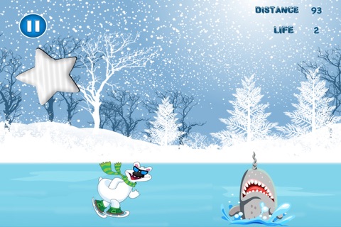 Polar Bear Skate Racing - Awesome Speedy Escape Mission screenshot 2