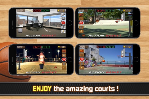 Action Basket - basketball screenshot 2