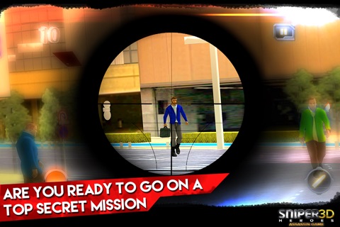 Sniper Heroes 3d : Assassin Game screenshot 4