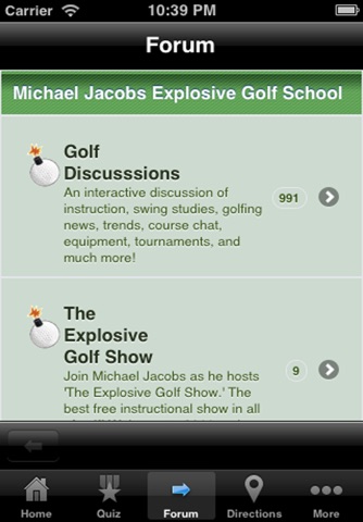 Michael Jacobs X Golf School screenshot 3