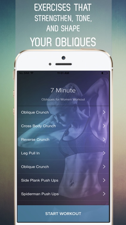 7 Minute Obliques Workout for Women At Home