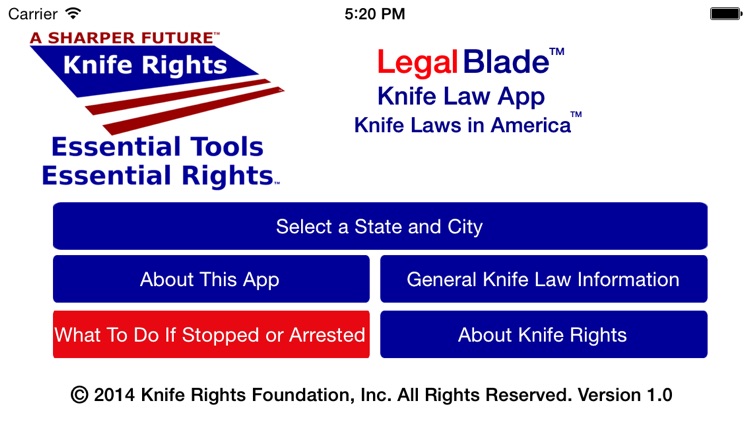 Knife Rights LegalBlade™