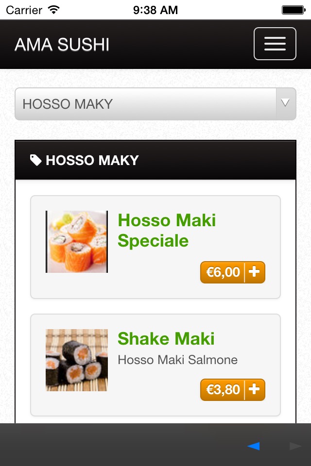 Ama Sushi Genova - Ordina online screenshot 3