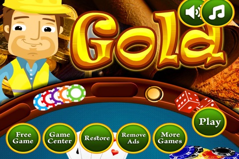 21 Lucky Gold Digger in Vegas Play Blackjack Tournament Casino screenshot 3