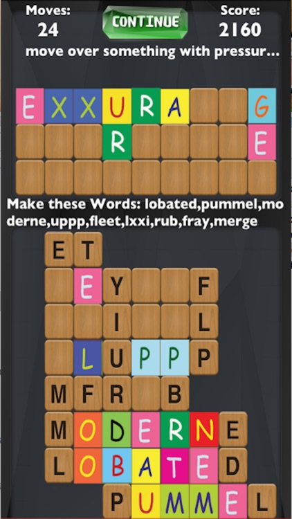 Word Match puzzle