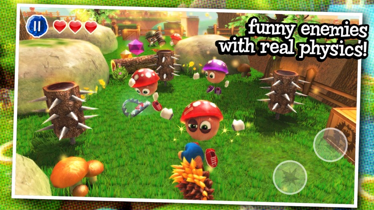 Crazy Hedgy - Beat ’em up 3D Platformer