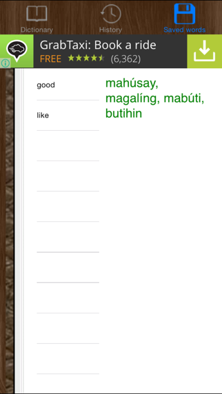 How to cancel & delete English Tagalog Dictionary from iphone & ipad 4