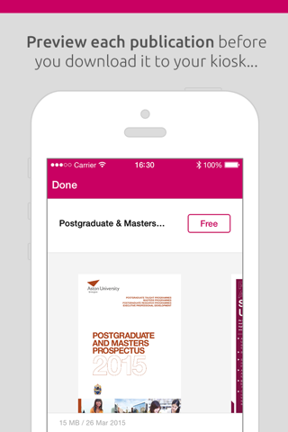 Aston University Information App screenshot 2