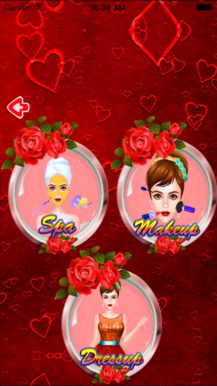 Red makeup - makeover games