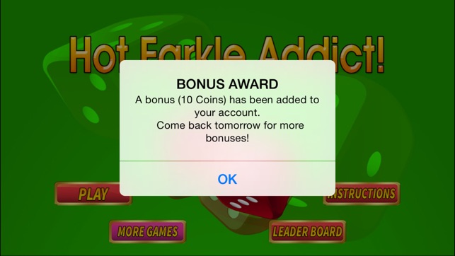 Hot Farkle Addict 10,000 Deluxe Casino Dice Game Free(圖3)-速報App