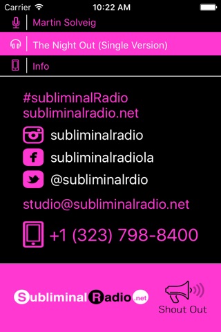 Subliminal Radio screenshot 3