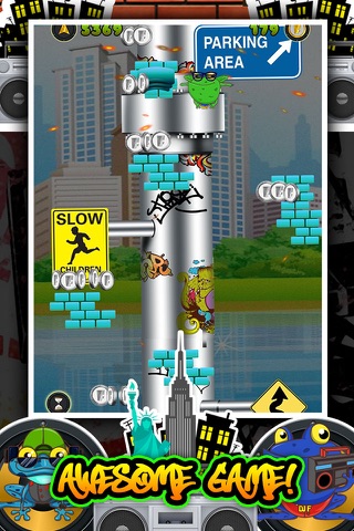 Hip Hop Frog Jump Game PRO screenshot 2