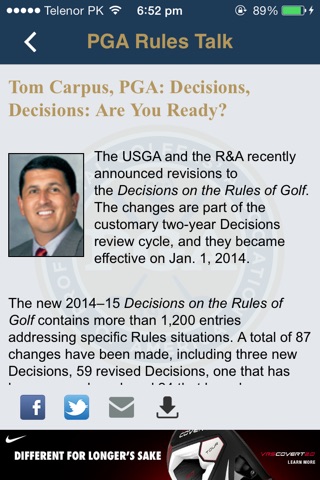 PGA Magazine screenshot 4