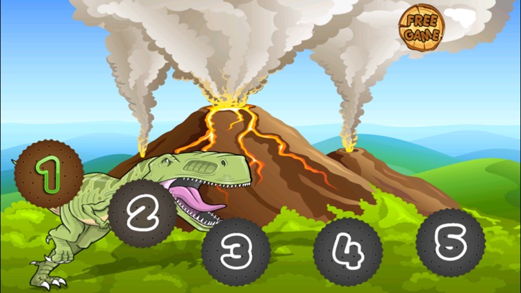 A Dinosaur Lava Jump - Cute Hoppy Monster Madness FREE screenshot-3