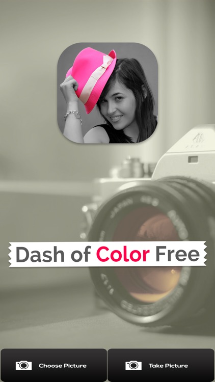 Dash of Color - Black & White, Colorful Photo Editor with Grayscale Effects