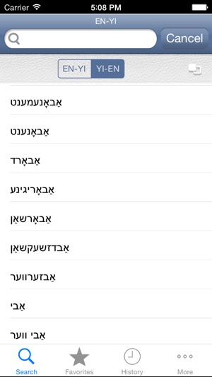 Yiddish<>English Dictionary(圖1)-速報App