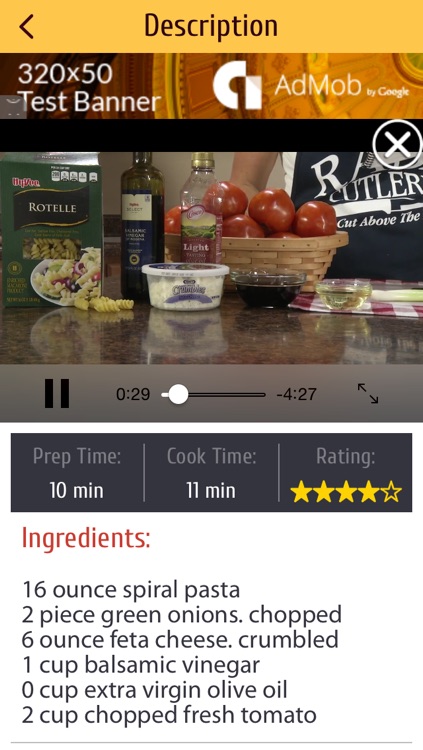 Italian recipes and instructional videos screenshot-3