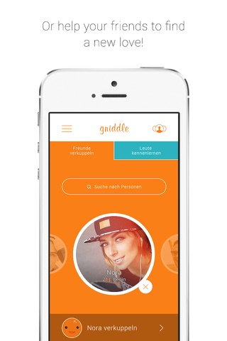 gniddle - social dating, flirte gratis mit Singles im Freundeskreis screenshot 4