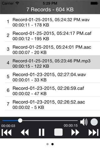 Audio Recorder-Recording Voice screenshot 3