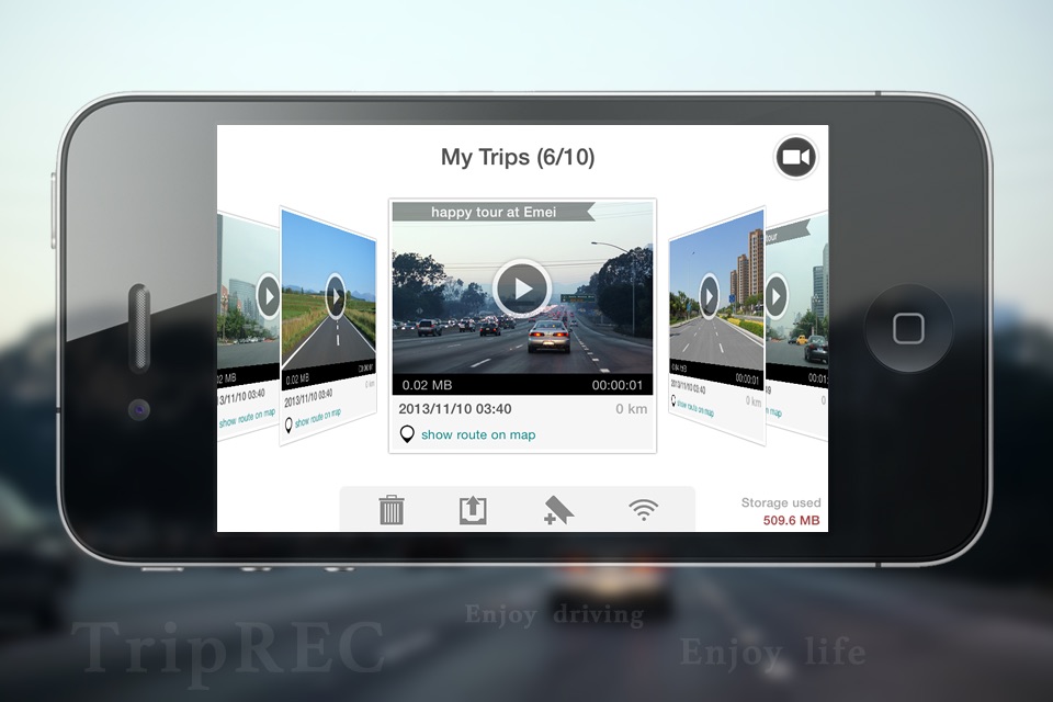 TripREC Driving Recorder Lite screenshot 3
