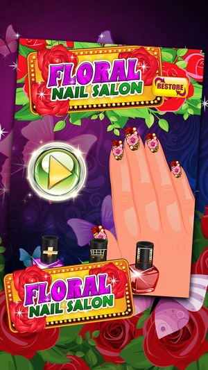 Fantasy Dress Up Your Floral Nail Salon(圖2)-速報App