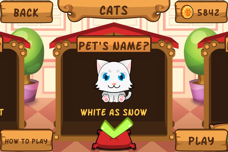 My Virtual Cat ~ Pet Kitty and Kittens Game for Kids, Boys and Girls screenshot 2