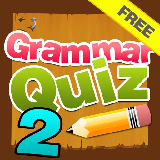 Grammar Quiz 2 Free - Elementary K-5 iOS App