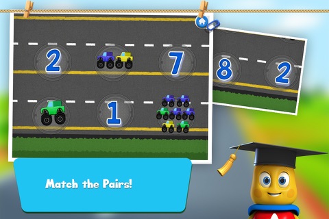 Truck Match- Preschool Math Quantity Activity screenshot 3