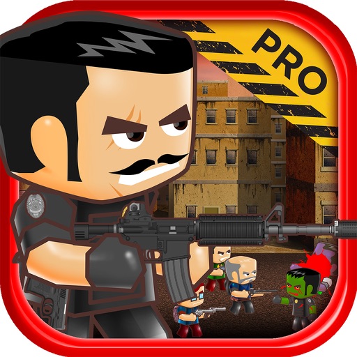 Zombie Block Guy Sniper Shooting Game PRO icon