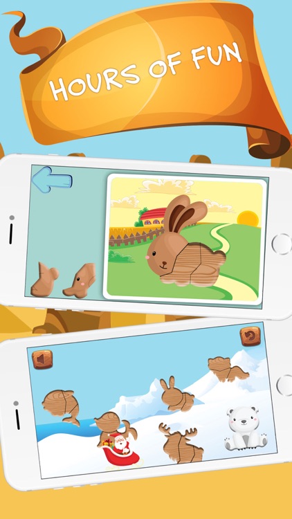 Animal Puzzle for Preschool Kids and Toddlers - Free screenshot-3