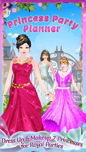 Princess Party Planner - Dress Up, Makeup & eCard Maker Game(圖5)-速報App