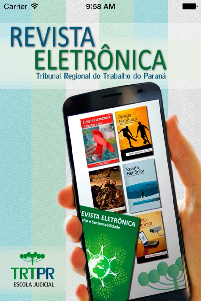 Revista Eletrônica - TRTPR screenshot 3