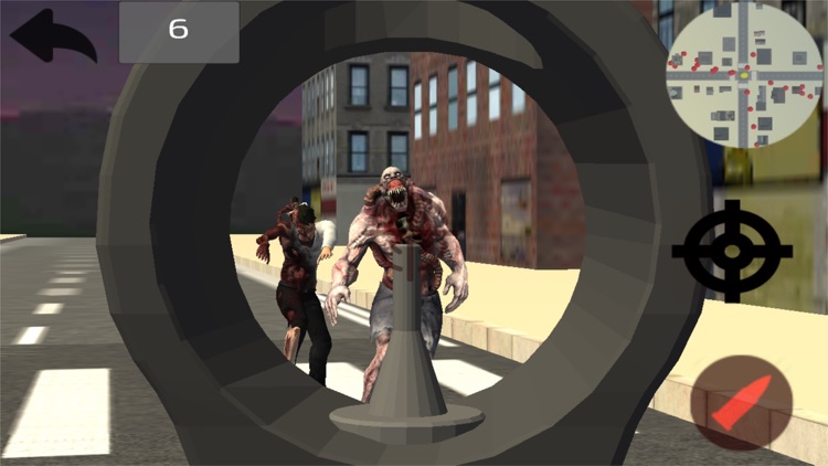 Zombie Kill Sniper Shot Apocalypse 3D: survive the night in the city of dark souls