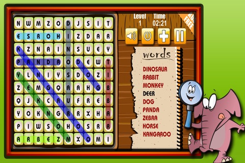 Word Search Animals screenshot 4