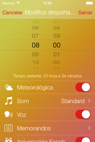 Genius Alarm- Weather Smart Alarm Clock, Set up wake-up alarms according to the weather forecast! screenshot 3