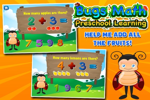 Bugs Math Games screenshot 2