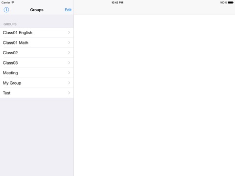 Roll Call + for iPad screenshot 2