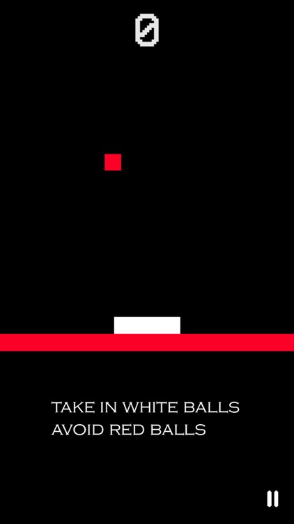 Stick Pong - A game of Black,White and Red Balls and Lines