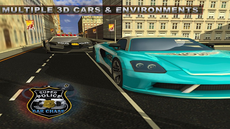 Super Police Car Chase 3D