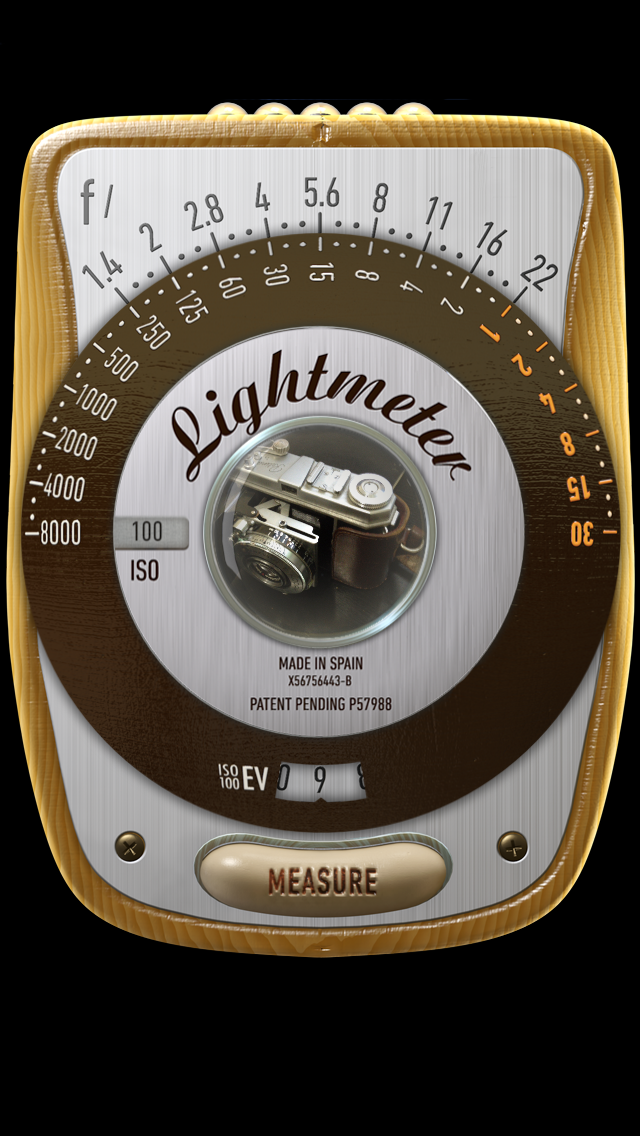 myLightMeter Screenshot 1